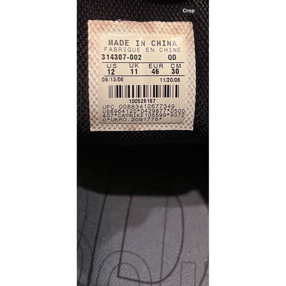 Size 12 - Nike Shox Monster SI Shiny Silver Black - Picture 7 of 7